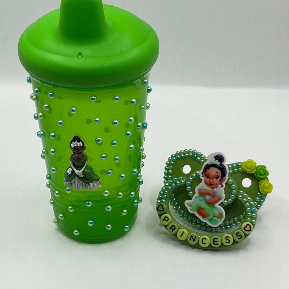Princess Sippy & Adult Pacifier Set - Picture 2 of 6